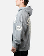Pro Standard La Dodgers Street Team Hoodie - Washed Grey