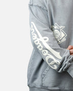 Pro Standard La Dodgers Street Team Hoodie - Washed Grey