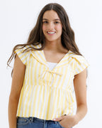 Sunshine Stripe Top - The7Letter