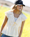 Sunshine Stripe Top - The7Letter