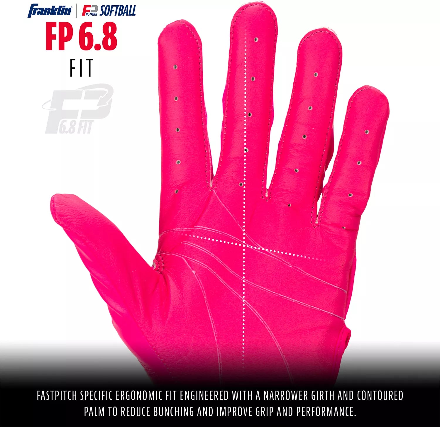 Franklin USA Femme Softball CFX FP Gant de frappeur - 20716F