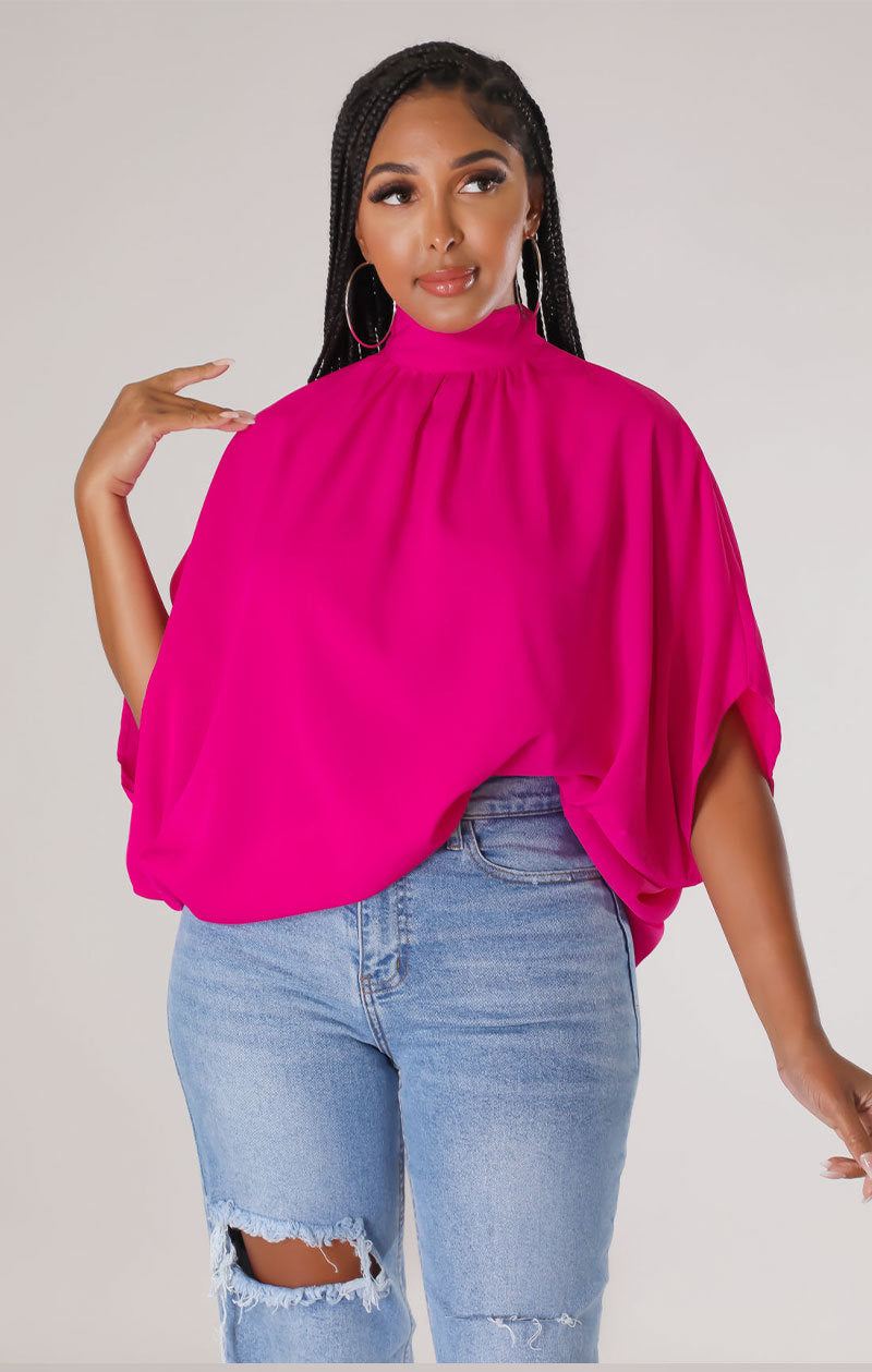 Vêtement femme T-shirt ample femme chauve-souris décontracté simple haut
