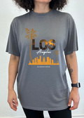 Los Angeles Unisex Bamboo Viscose/Organic Cotton Short Sleeve Graphic T-Shirt - The7Letter