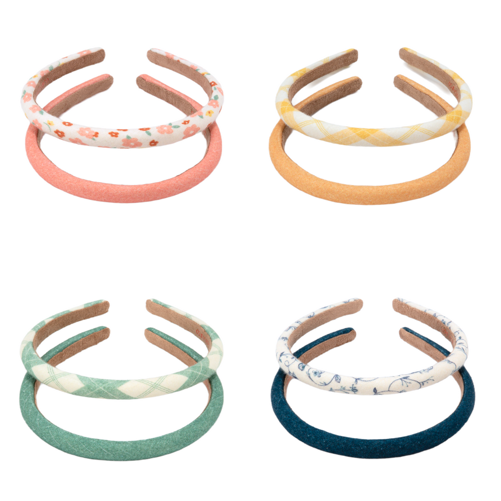 Classic Headband | Set of 2 | Sunset Meadow - The7Letter