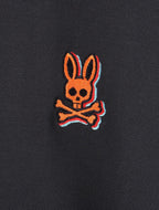 Polo Psycho Bunny Sanderson en piqué - Bleu marine