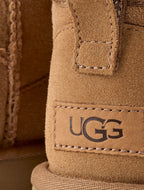 UGG Femme Classic Ultra Mini - Châtaigne