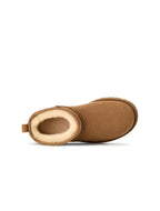 UGG Femme Classic Ultra Mini - Châtaigne