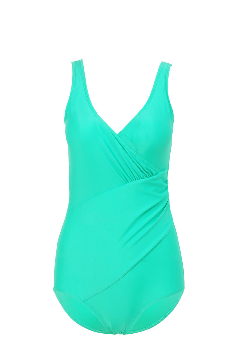 Maillot de Bain Femme Une Pièce Plissé