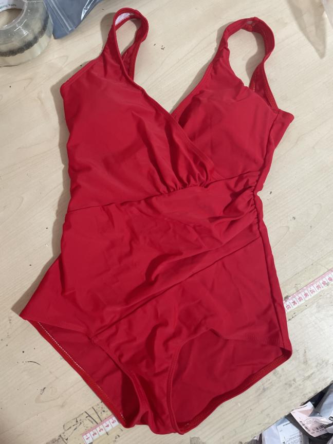 Maillot de Bain Femme Une Pièce Plissé