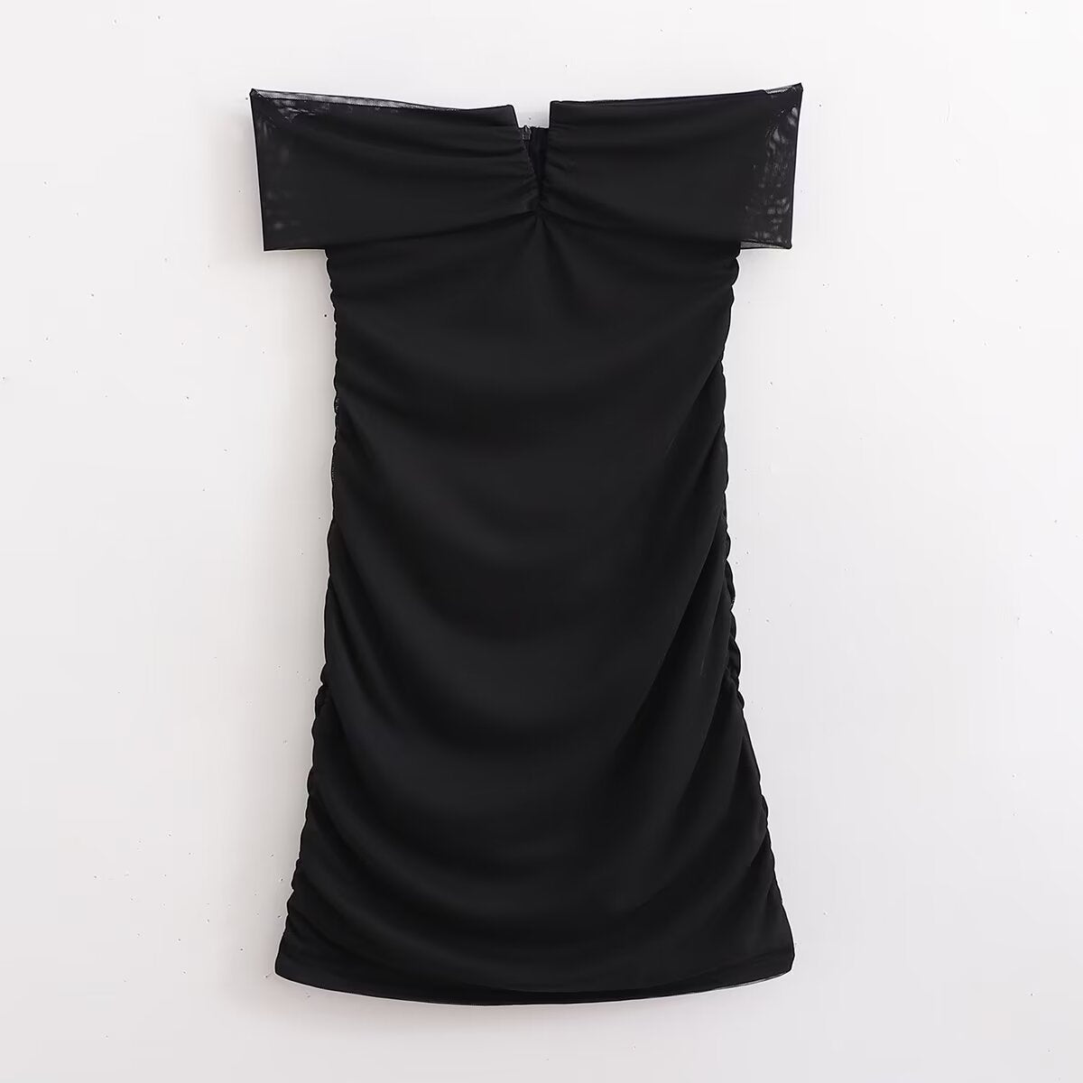 Sexy Minderheiten-Samt-Hepburn-Nachtclub-Kleid