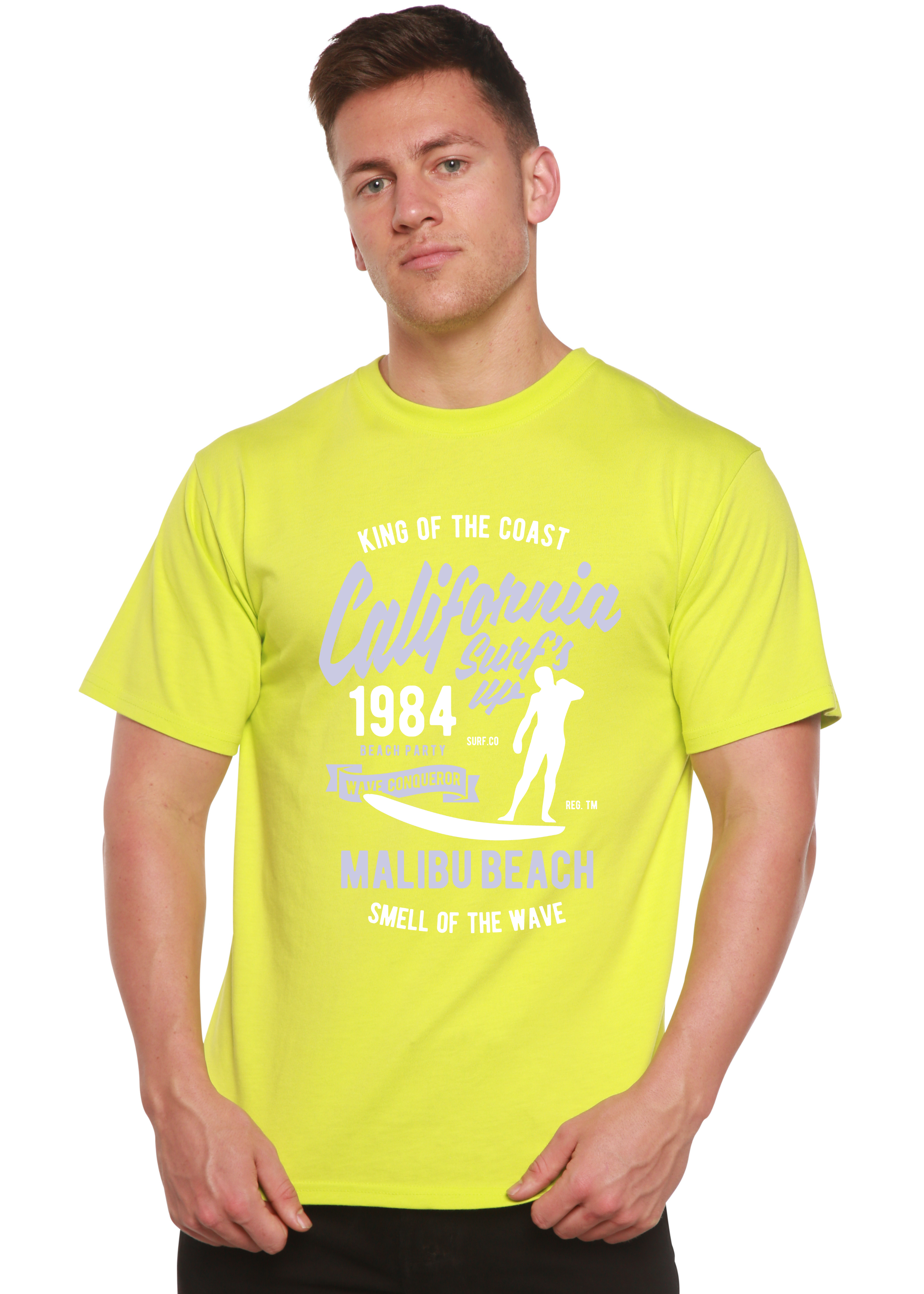 California 1984 Spun Bamboo® Men's Bamboo Viscose/Organic Cotton Short Sleeve Graphic T-Shirt - The7Letter