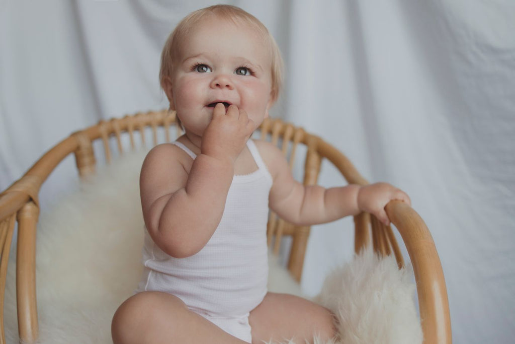 Baby Girl Sleeveless 4pc Onesie Set - The7Letter