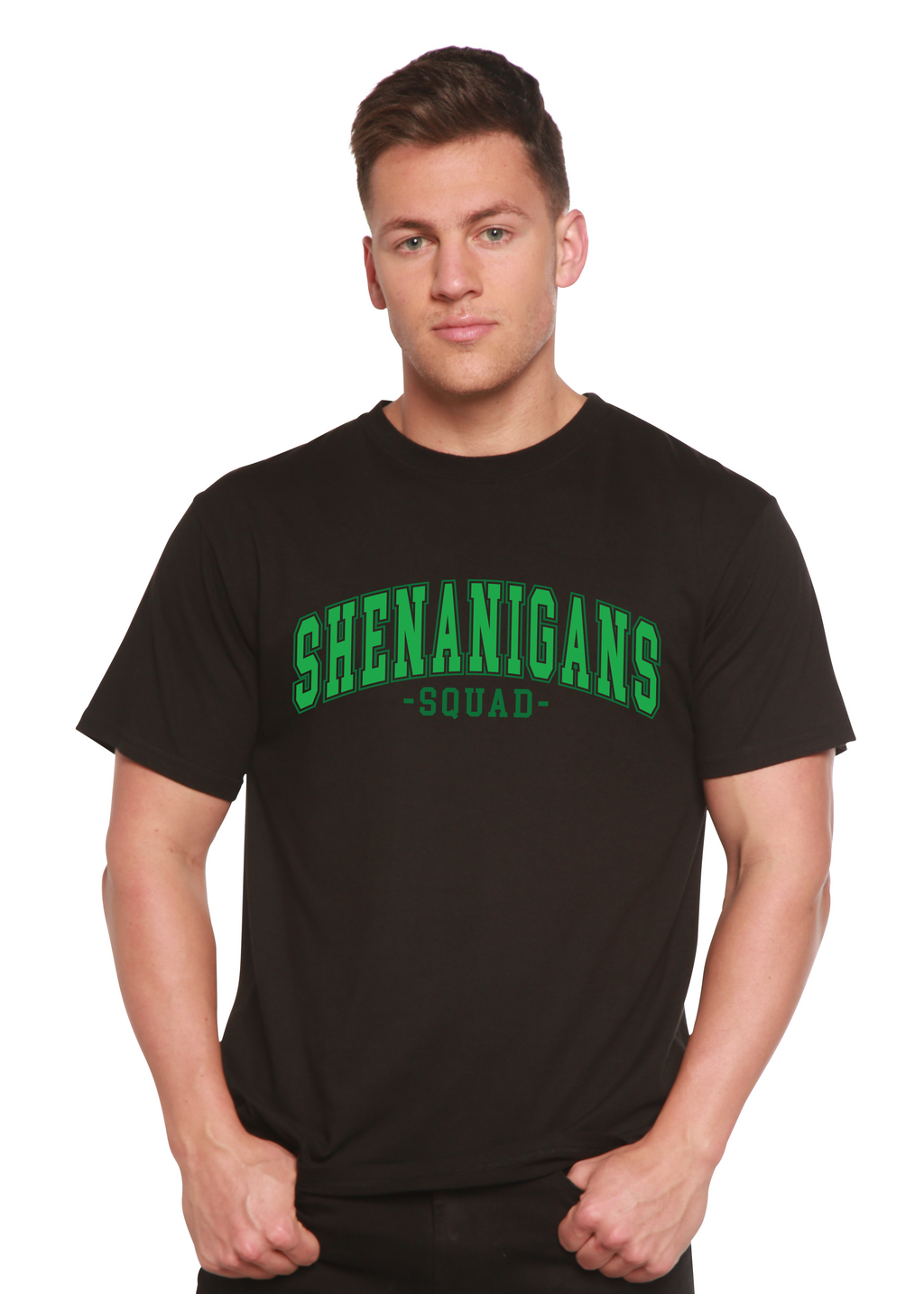 Shenanigans Squad Unisex Bamboo/Cotton Graphic T-Shirt - The7Letter