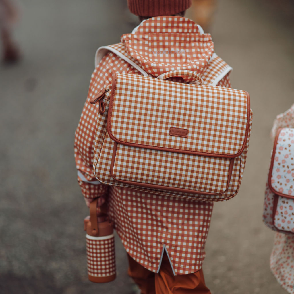 Fishtail Rain Jacket | Sienna Gingham - The7Letter