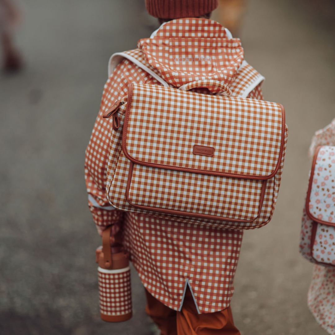 Fishtail Rain Jacket | Sienna Gingham - The7Letter
