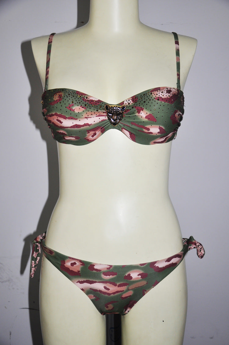Maillot de bain, bikini sexy, maillot de bain, bikini intelligent, imprimé animal