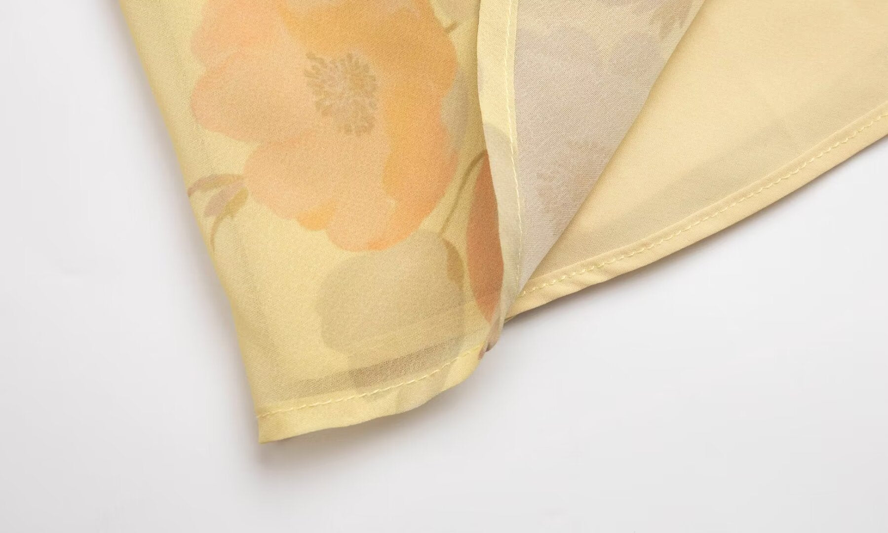 Robe d'été sexy à col en V et imprimé floral pour femme