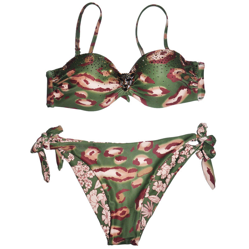 Maillot de bain, bikini sexy, maillot de bain, bikini intelligent, imprimé animal