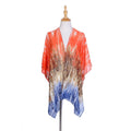 Frühling Sommer Farbverlauf Chiffon Sonnenschutz Cardigan Mantel