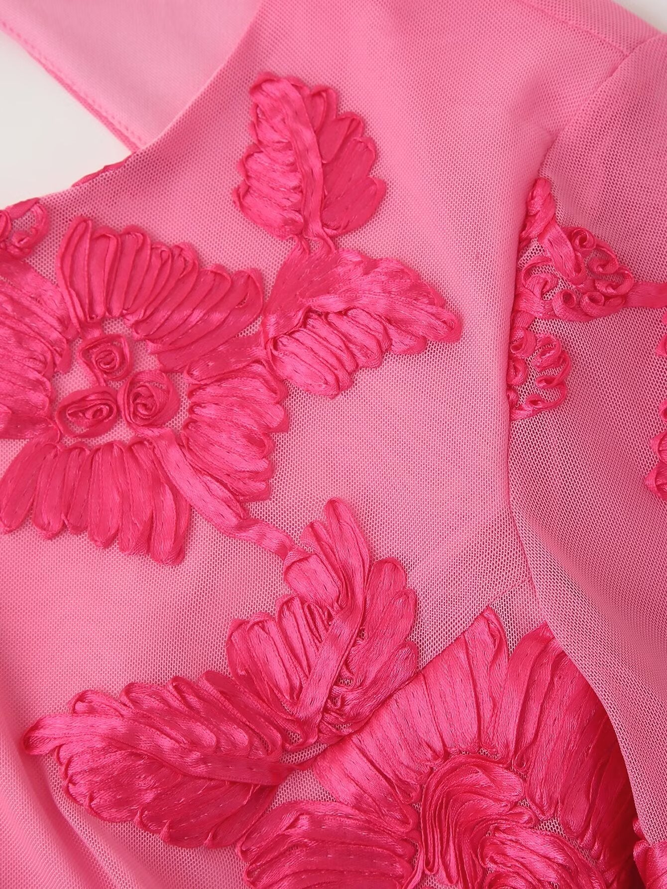 Robe longue à manches longues florale, découpée et évidée dans le dos, à encolure ronde pour femme, collection automne