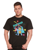 Rad Dad Bluey Men's Bamboo Short Sleeve Graphic T-Shirt - The7Letter