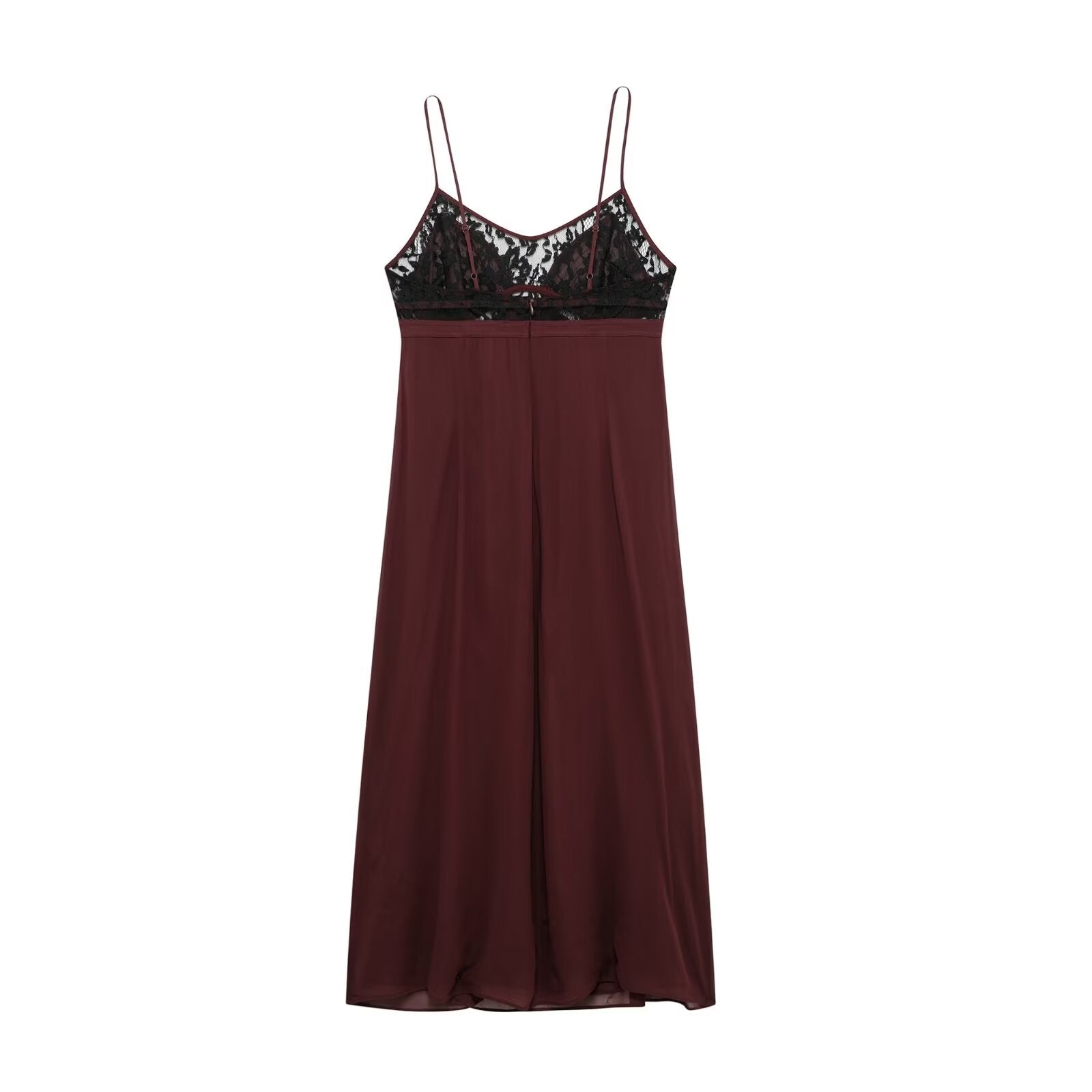 Robe De Nuit Sexy En Dentelle Décorative Pour Femmes Hiver