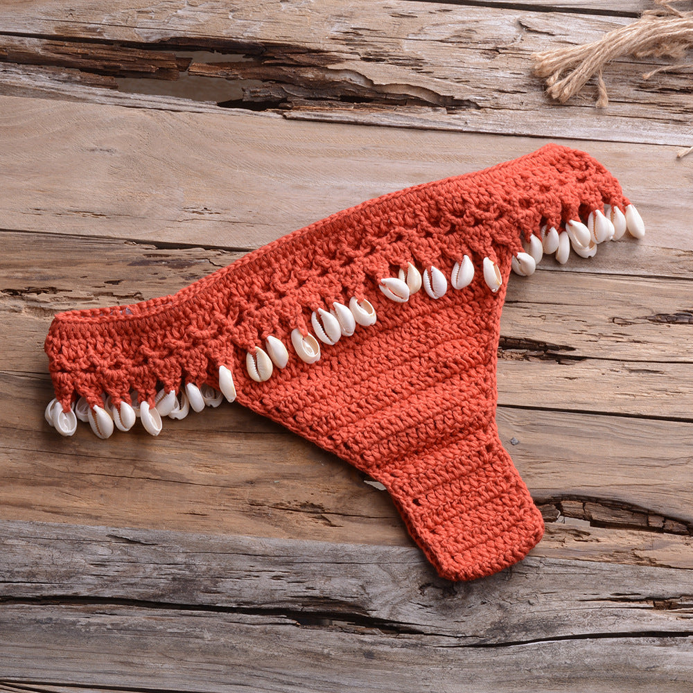 Sexy Personalisierte Ausgeschnittene Häkel-Strandhosen für Damen