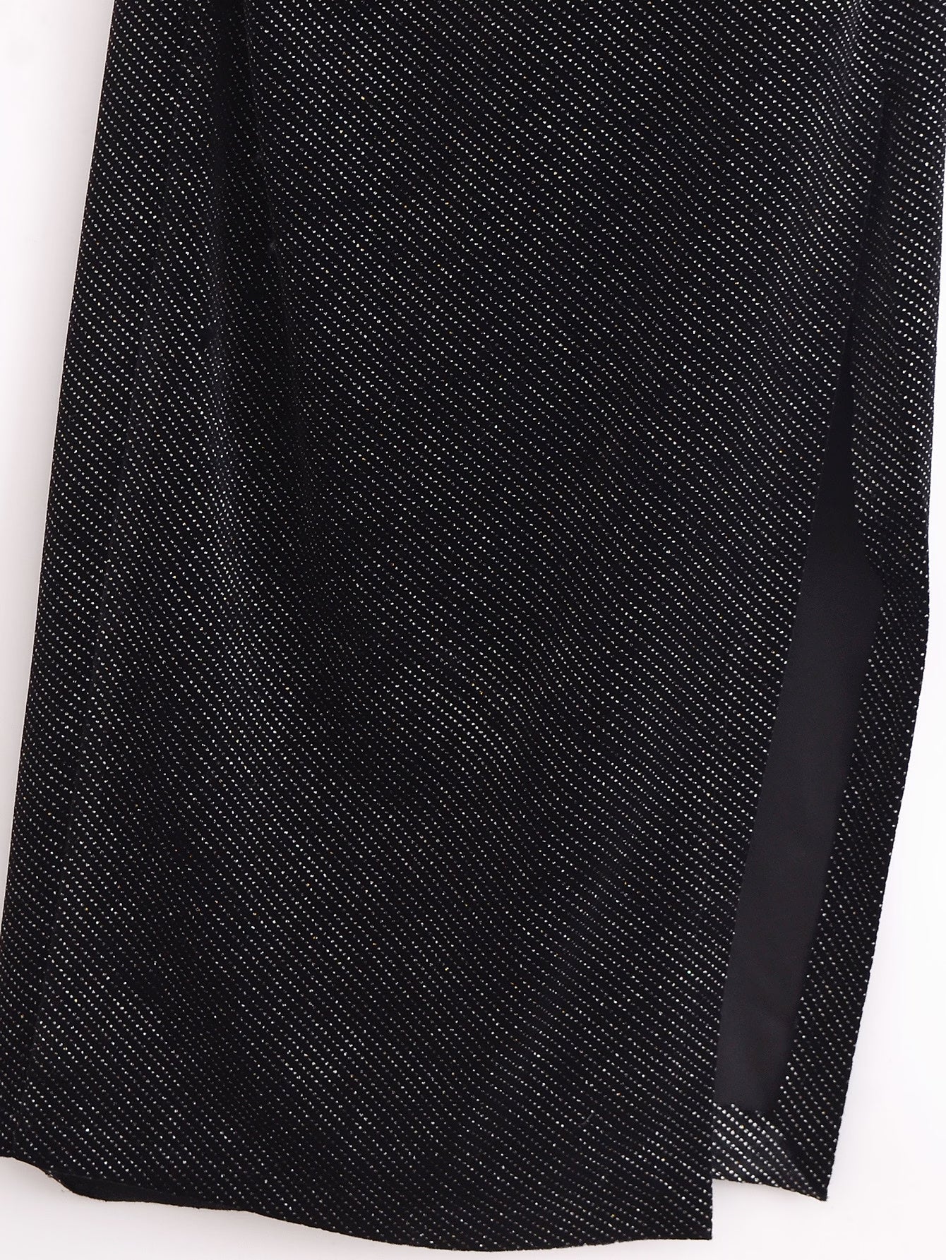 Robe sans manches en velours élégante et moulante ornée de brillants pour femme