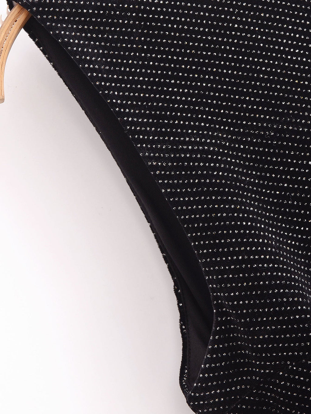 Robe sans manches en velours élégante et moulante ornée de brillants pour femme