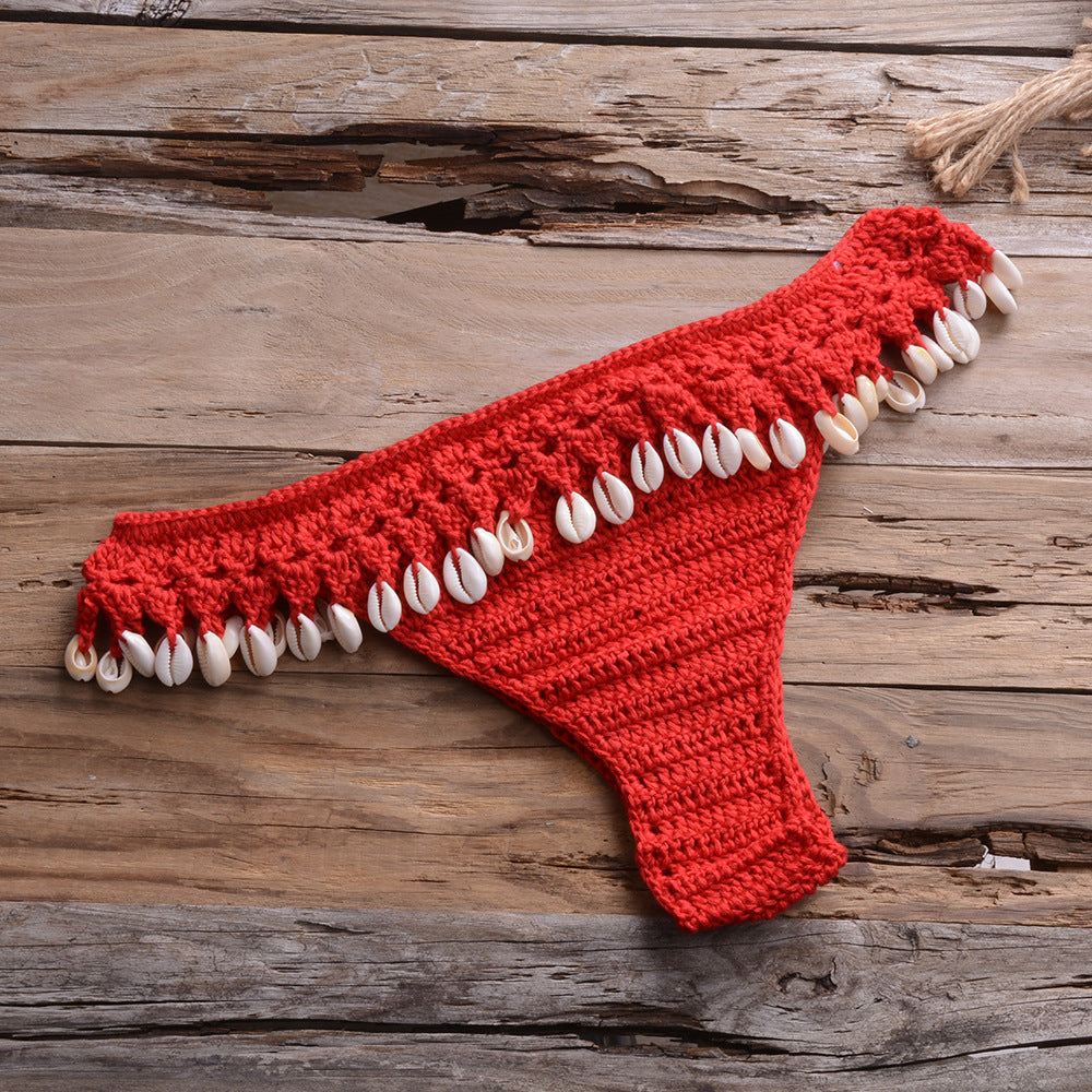 Sexy Personalisierte Ausgeschnittene Häkel-Strandhosen für Damen