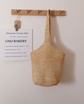 Grand sac à bandoulière en paille, sac seau en paille, sac tissé, sac de plage pour les vacances, sac pour femme
