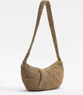 Sac à bandoulière décontracté en paille, sac à boulettes de niche, sac tissé, sac de plage de vacances, sac de poitrine assorti à tout