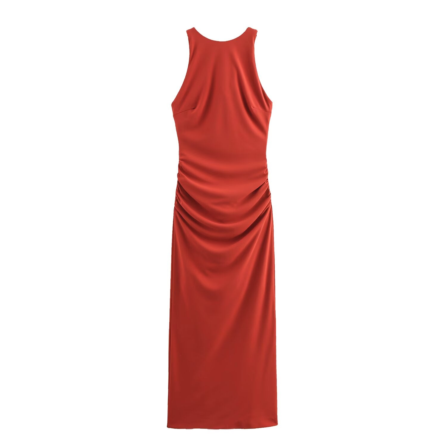 Sommer Neckholder-Kleid mit Rückenausschnitt für Damen