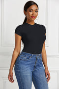 Damenbekleidung Sexy einfarbiges Unterziehshirt