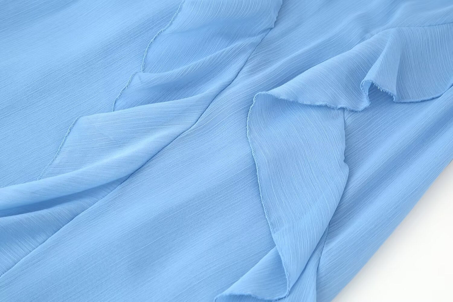 Robe à Bretelles Sexy avec Décoration Laminée pour Femmes