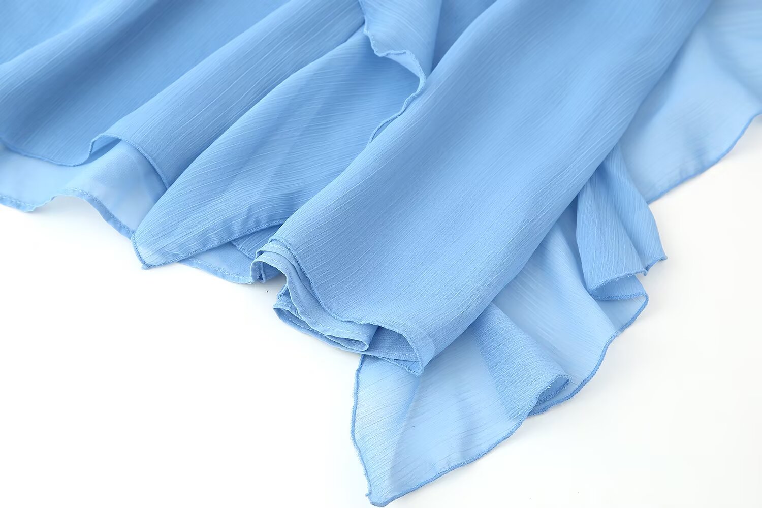 Robe à Bretelles Sexy avec Décoration Laminée pour Femmes