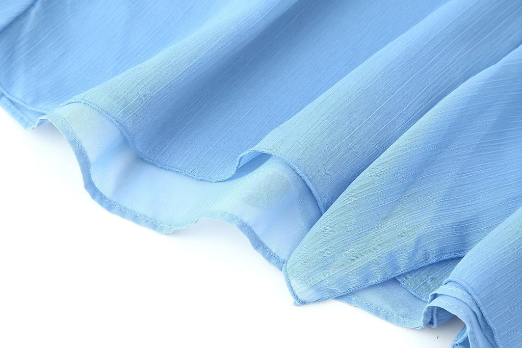 Robe à Bretelles Sexy avec Décoration Laminée pour Femmes