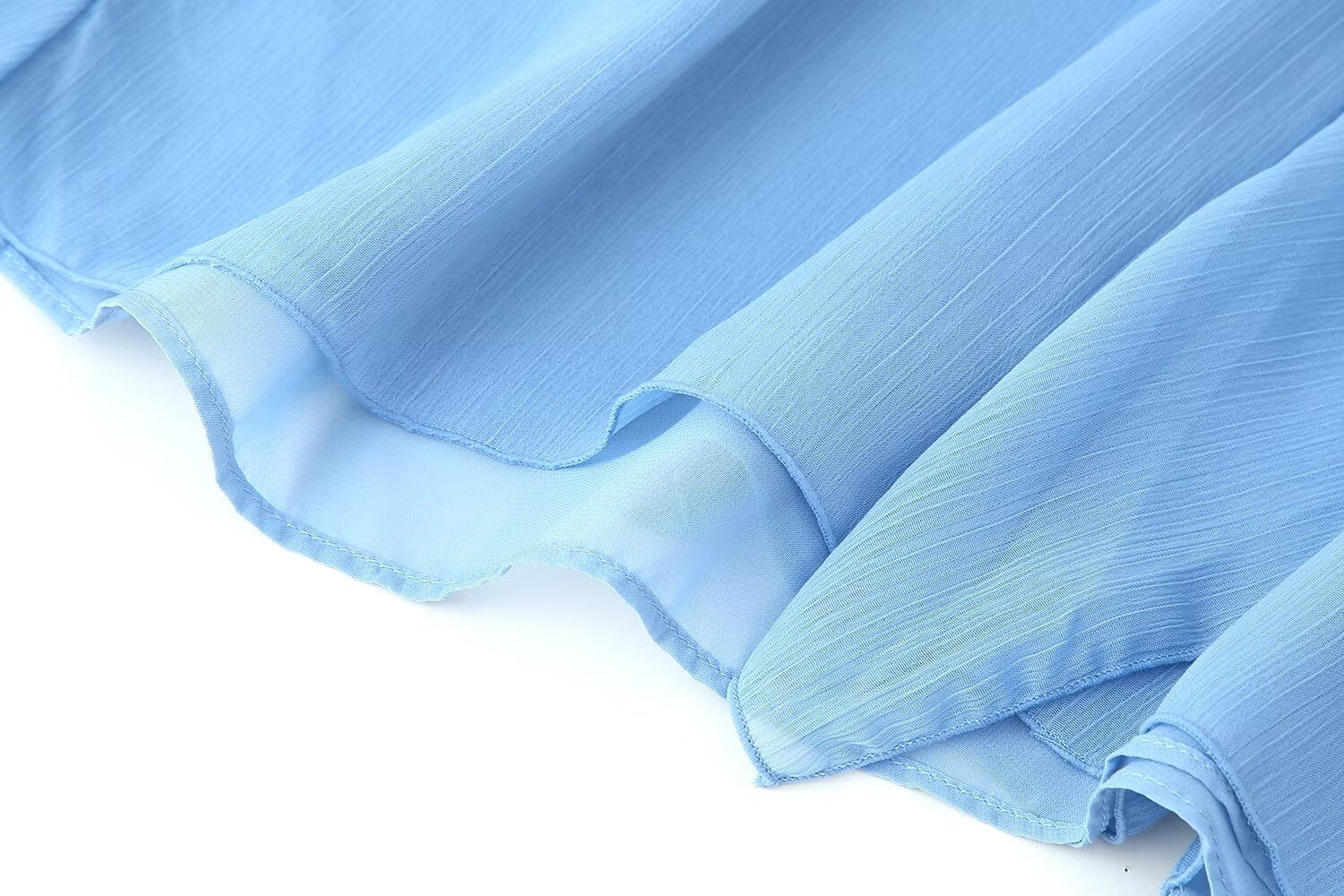 Robe à Bretelles Sexy avec Décoration Laminée pour Femmes