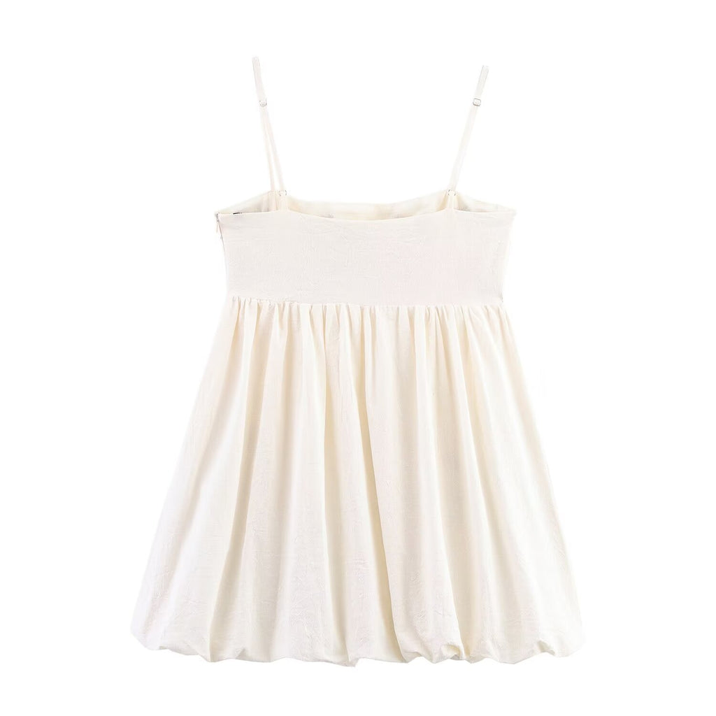 Vêtement d'été pour femme, robe à bretelles brodées, style ethnique polyvalent