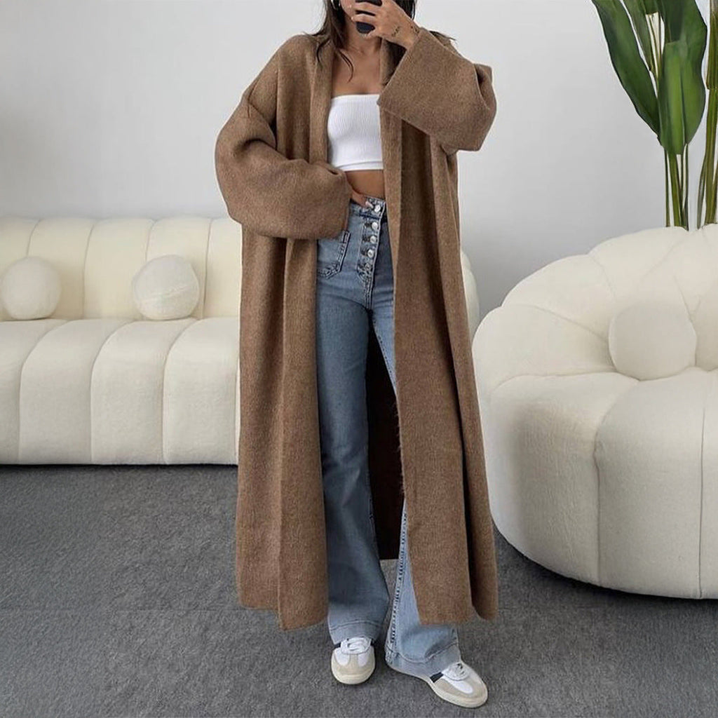 Manteaux longs en laine, Trench-coats, Pulls, Vêtements pour femmes, Automne Hiver