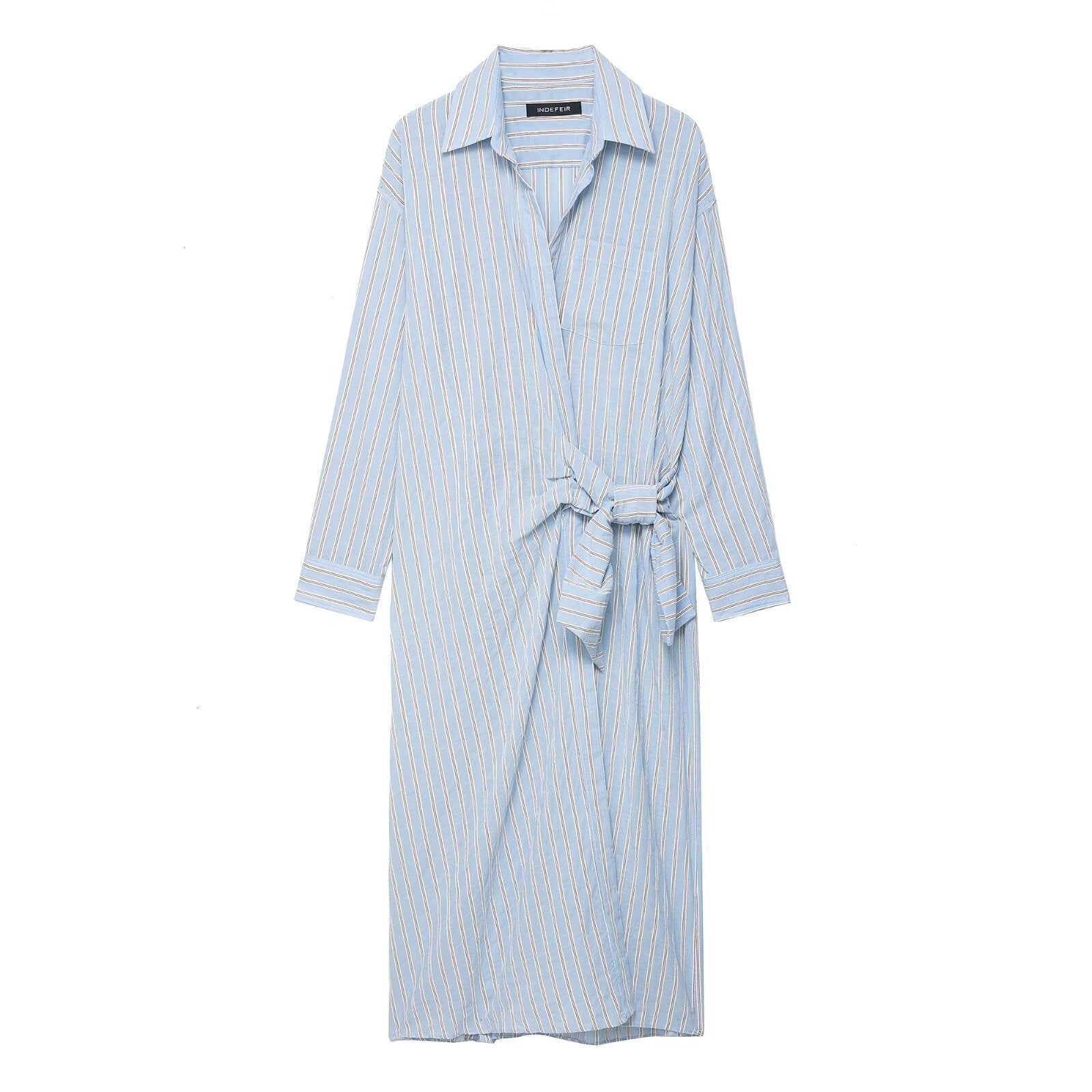 Robes Décontractées Slim pour Femmes Automne