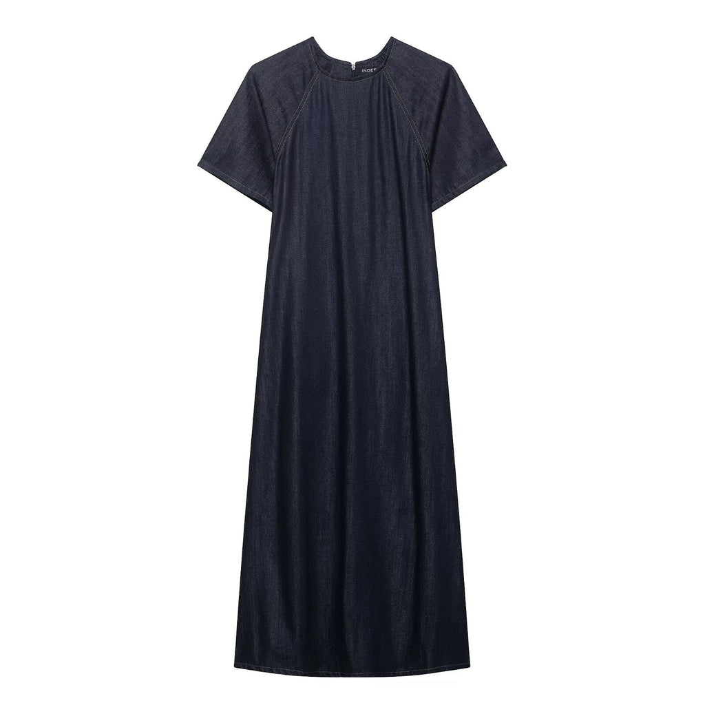 Robe longue en jean Tendance Sauvage Unique