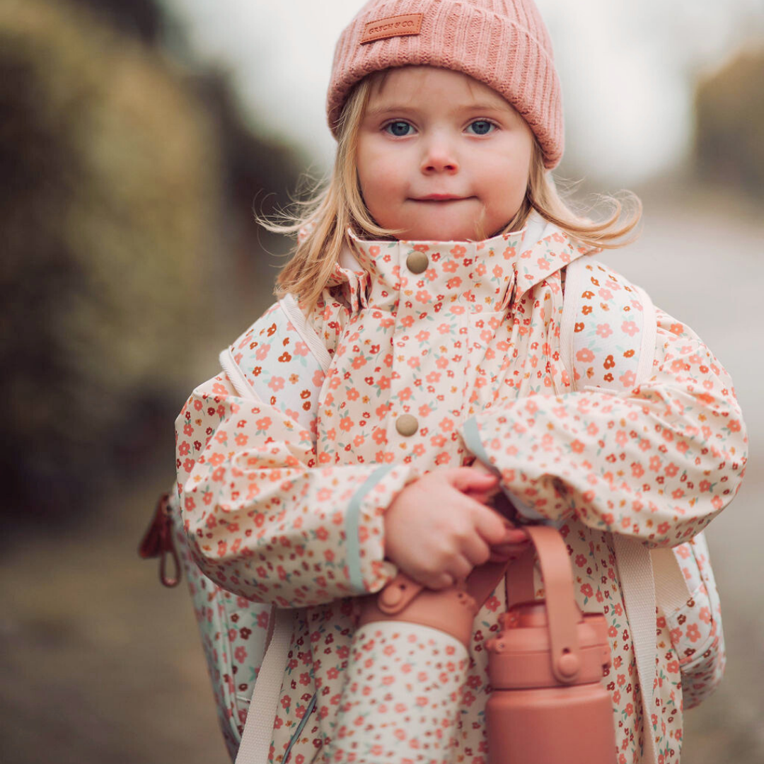 Fishtail Rain Jacket | Sunset Meadow - The7Letter