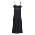 Robe Débardeur Sexy en Dentelle pour Femme Printemps