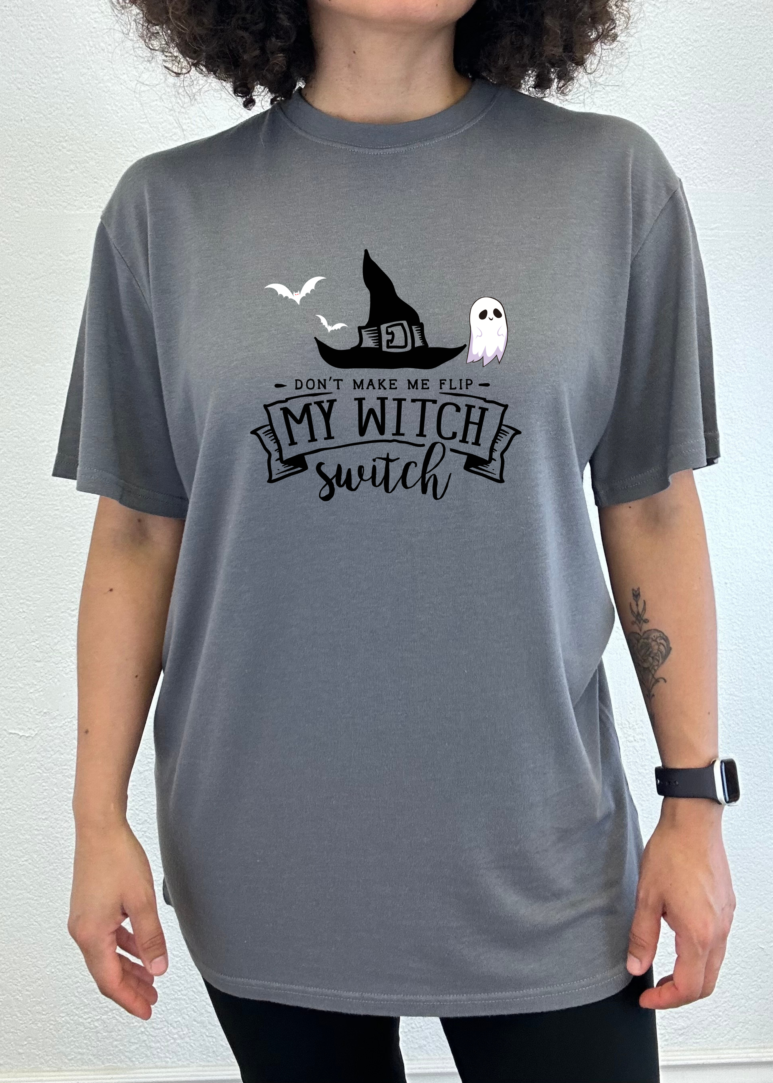 My Witch Unisex Bamboo Viscose/Organic Cotton Short Sleeve Graphic T-Shirt - The7Letter