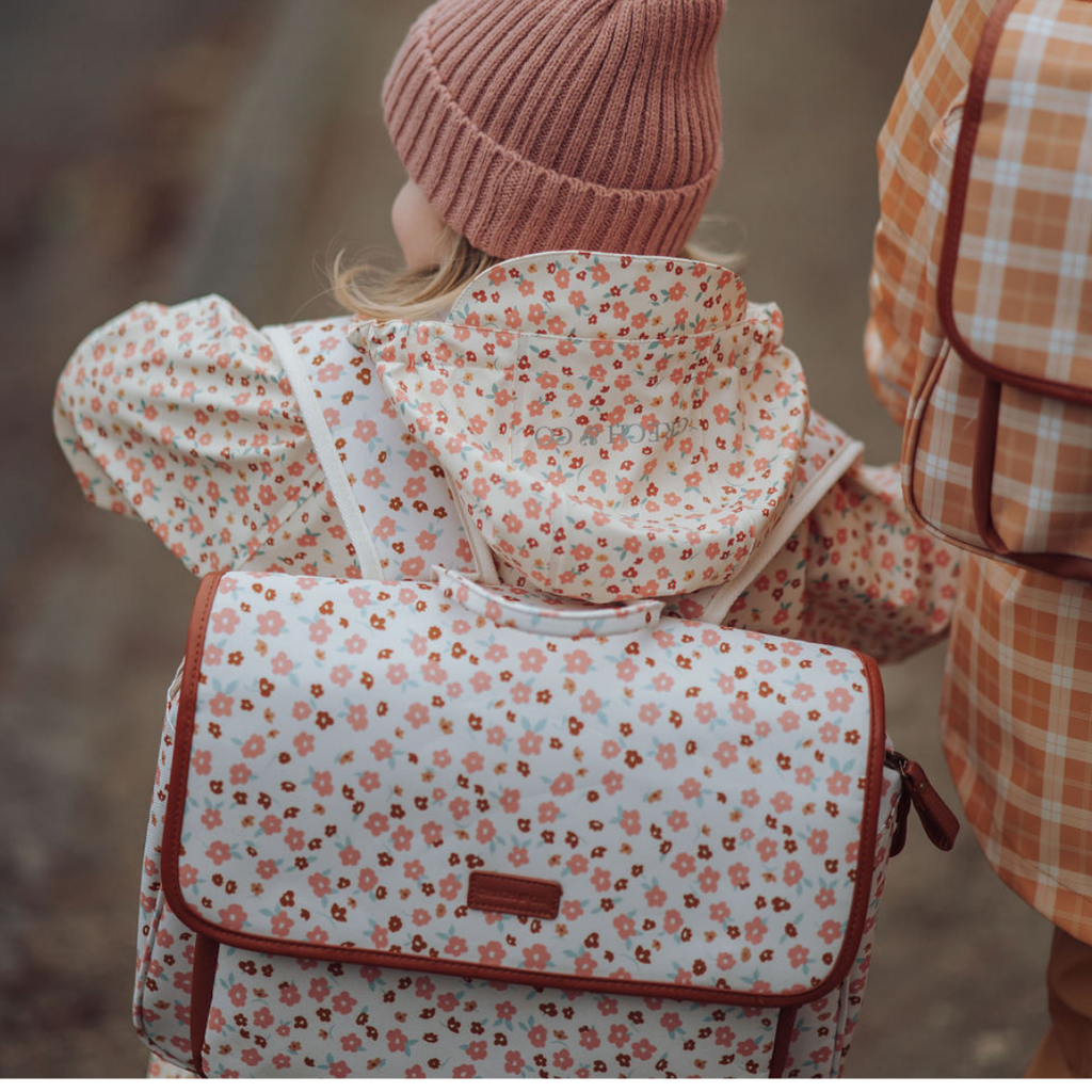 Satchel Backpack | Sunset Meadow - The7Letter