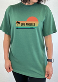 Los Angeles Spun Bamboo Unisex Bamboo Viscose/Organic Cotton Short Sleeve Graphic T-Shirt - The7Letter