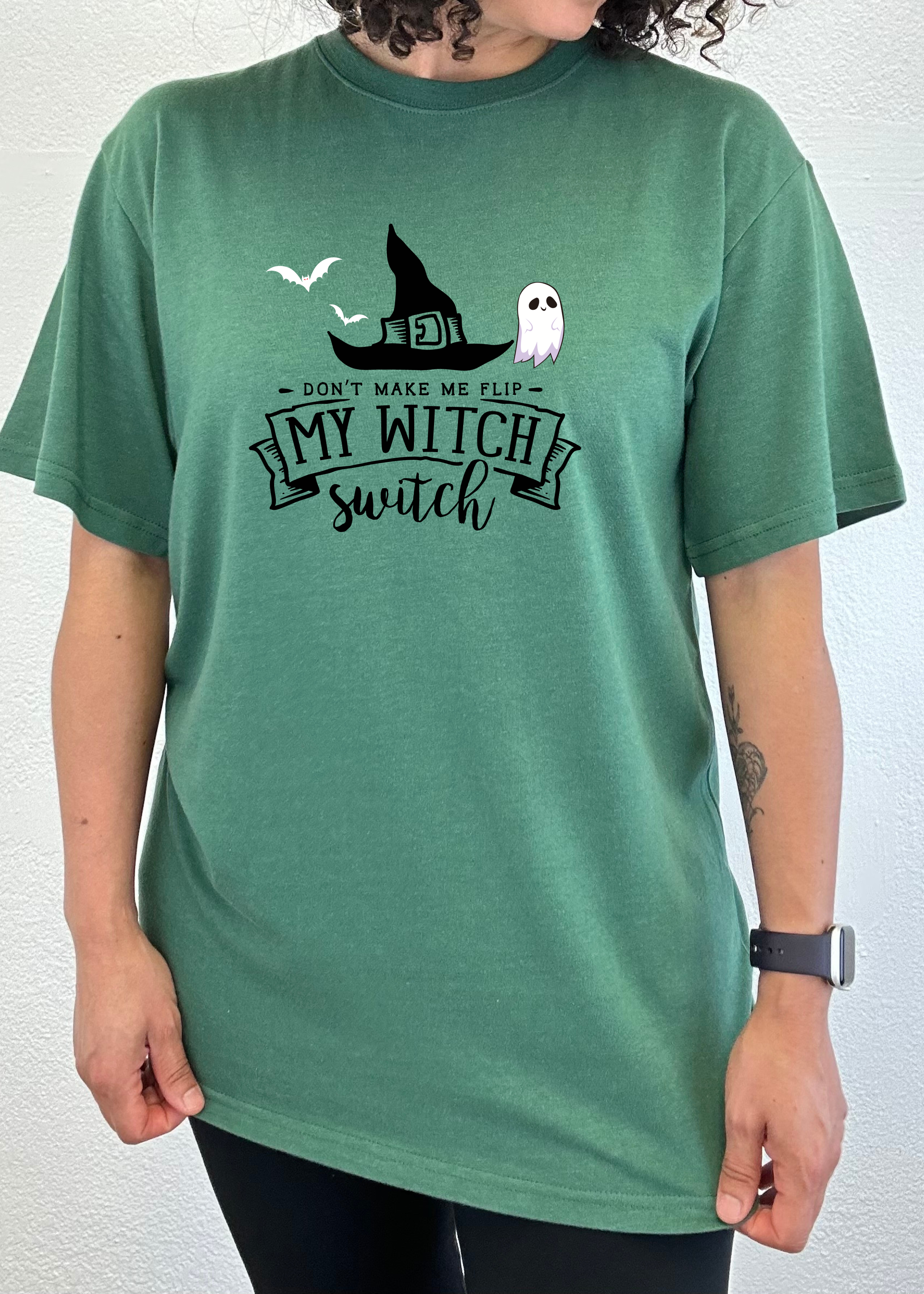 My Witch Unisex Bamboo Viscose/Organic Cotton Short Sleeve Graphic T-Shirt - The7Letter