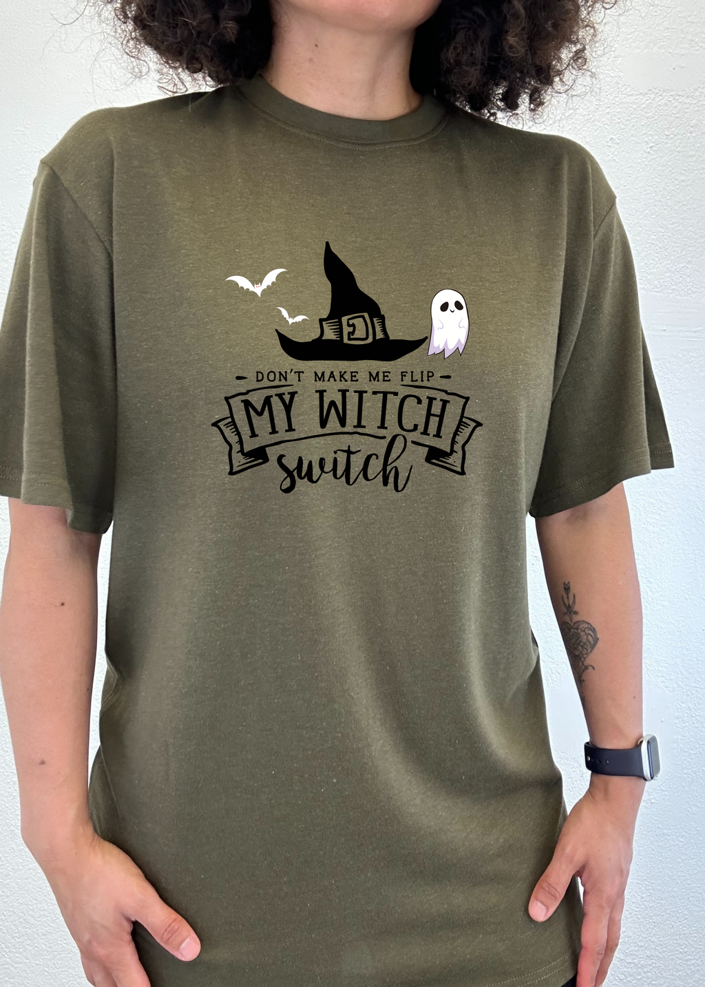 My Witch Unisex Bamboo Viscose/Organic Cotton Short Sleeve Graphic T-Shirt - The7Letter
