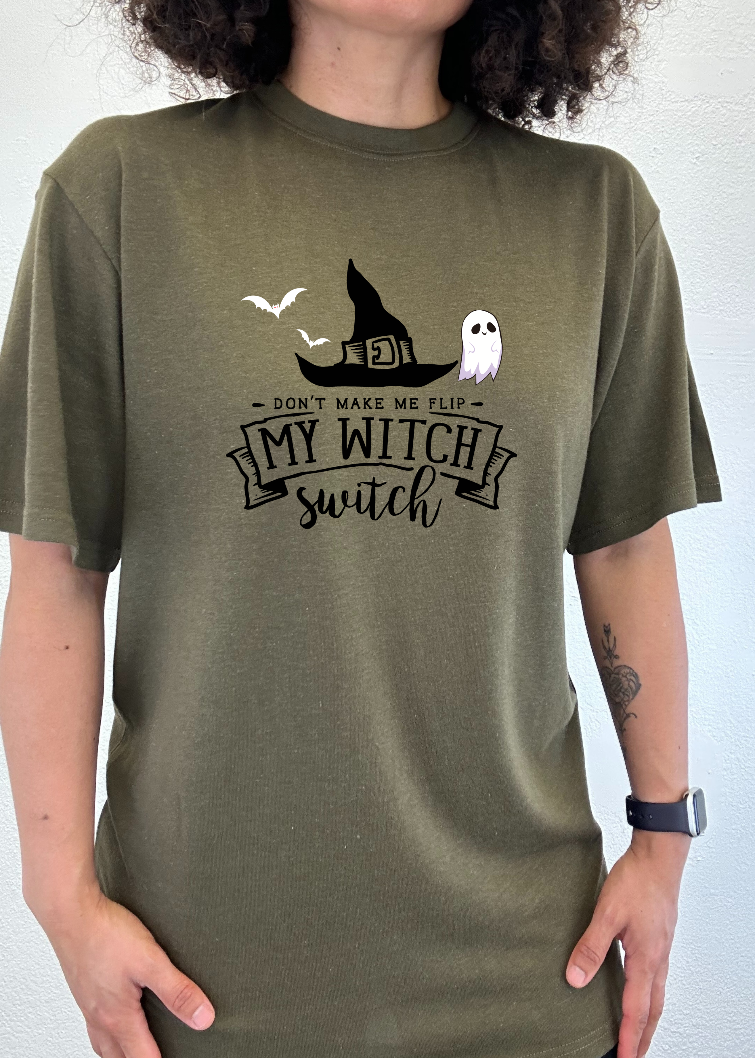 My Witch Unisex Bamboo Viscose/Organic Cotton Short Sleeve Graphic T-Shirt - The7Letter